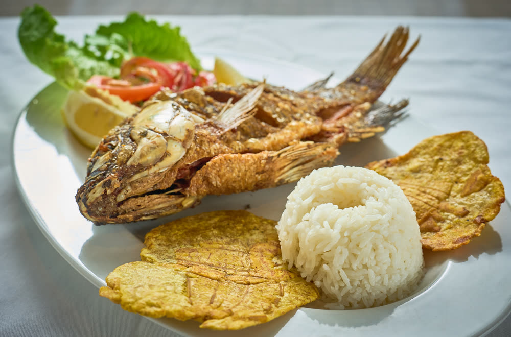 Pescado frito
